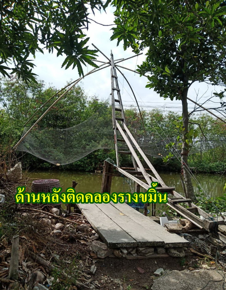 รูป ขายที่ดินติดคลองธรรมชาติ 4 ไร่ 2 งาน 76 ตรว. ใกล้สถานีรถไฟฟ้าสายสีม่วงตอนใต้ , ใกล้ทางด่วนกาญจนาภิเษก ประชาอุทิศ 76 เขตทุ่งครุ กรุงเทพฯ - รูปที่ 3/6