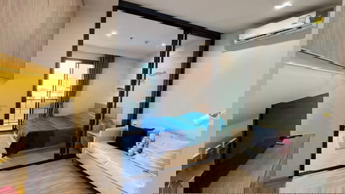 ห้องสวย มาใหม่ ราคาพิเศษ! ให้เช่า M จตุจักร เฟอร์นิเจอร์ลงใหม่ เครื่องใช้ไฟฟ้าให้มาครบ พร้อมอยู่