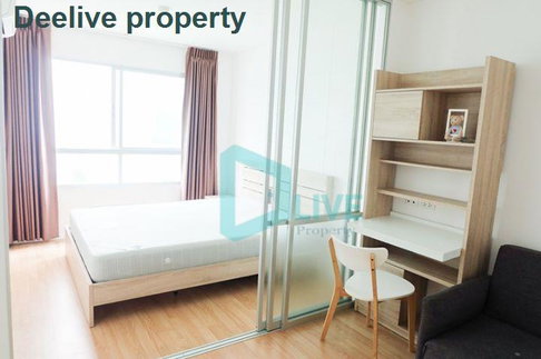 DL006180 ให้เช่าคอนโด ลุมพินี วิลล์ อ่อนนุช 46 (Lumpini Ville On Nut 46) ใกล้ BTS อ่อนนุช พร้อมเข้าอยู่ โทรด่วน 0800343450 LineID @655ebbvc