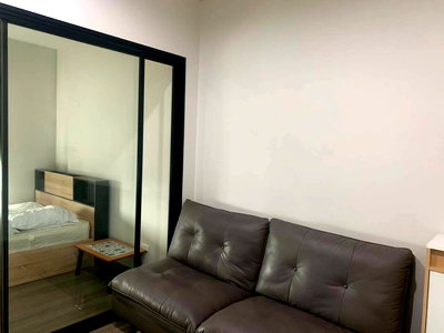 Condos for rent Wutthakat Road : 🌿 Garden View & Quiet Zone! Aspire Sathorn–Taksin (Copper Zone) | 14th Floor | 26 sqm | Near BTS Wutthakat | Fully Furnished with Washing Machine 