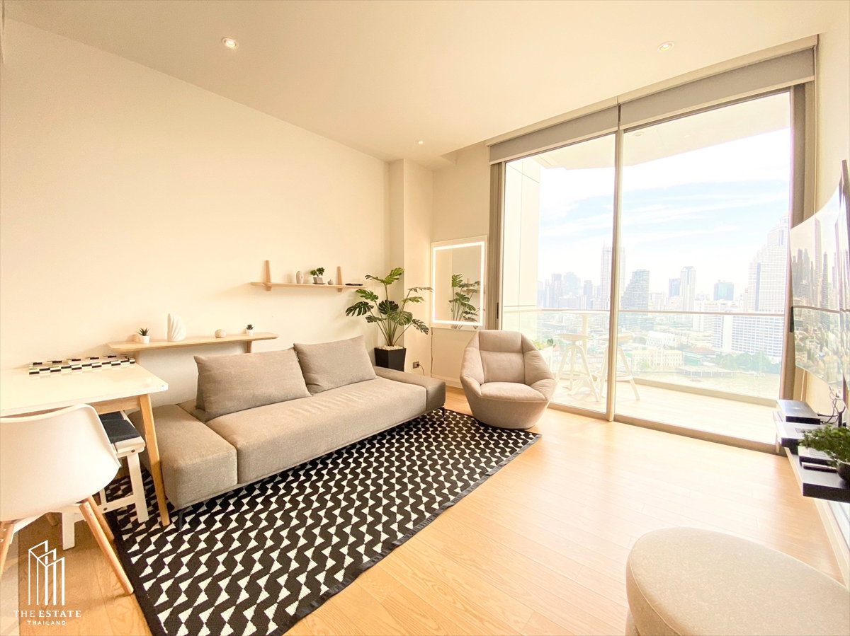 รูป for RENT Magnolias Waterfront Residences ** ชั้นสูงกำลังดี สุดยอดวิวมหานคร น่าอยู่มาก !! ตกแต่งสวย@65,000 Baht - รูปที่ 1/9