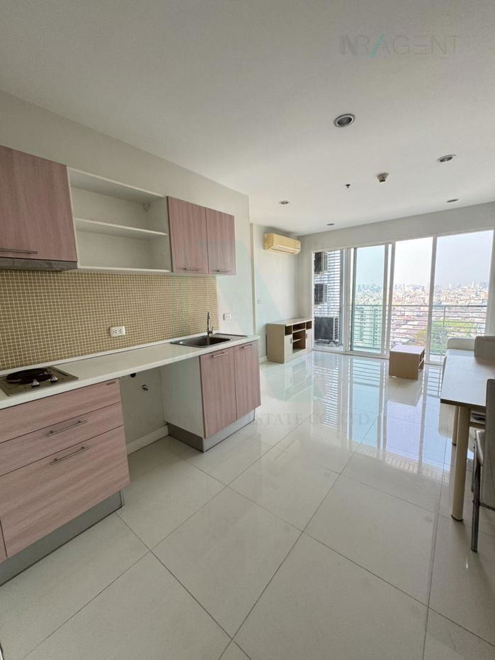 รูป 🚩 ขายคอนโด เดอะ มาร์ค รัชดา – แอร์พอร์ตลิ้งค์ อาคาร 1 ชั้น 19 2 ห้องนอน ขนาด 56 ตรม ใกล้ ฟอร์จูน รัชดา - รูปที่ 6/8