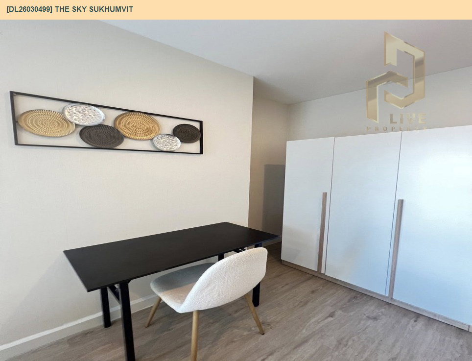รูป DL26030499 ให้เช่าคอนโด เดอะ สกาย สุขุมวิท (The Sky Sukhumvit) ใกล้ BTS อุดมสุข พร้อมเข้าอยู่ โทรด่วน 0656259498 LineID @257sxzzu - รูปที่ 5/5