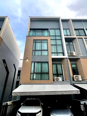 เช่าทาวน์โฮม แม็กซ์แวลู พัฒนาการ : MTR24 บ้านมุมแต่งสวย! เช่าทาวน์โฮม 3.5 ชั้น Estara Haven พัฒนาการ 20 ใกล้ทองหล่อ-BTS อ่อนนุช ระบบ Smart Home 