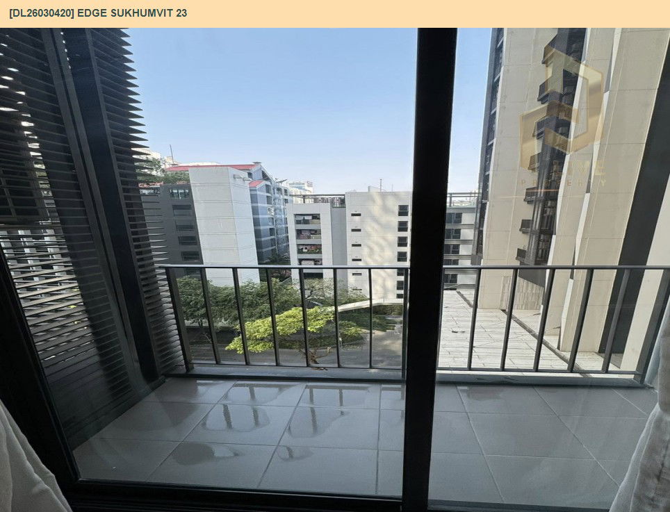รูป DL26030420 ขายคอนโด เอดจ์ สุขุมวิท 23 (Edge Sukhumvit 23) ใกล้ BTS อโศก พร้อมเข้าอยู่ โทรด่วน 0656133286 LineID @534wlwof - รูปที่ 7/11