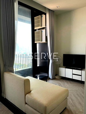 Condos for rent Robinson Bang Rak : 🔥24K🔥 - Studio 35 sq.m. High Fl. 15+ Good Location Close to Asiatique Riverfron at Chapter Charoennakhon Riverside Condo / For Rent
