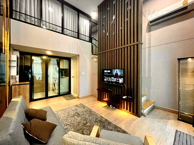 Condos for rent MRT Nonthaburi Civic Center : 🚩Best room!🚩 For Rent Condo KNIGHTSBRIDGE DUPLEX TIWANON Building 1, Floor 14,Duplex, Room size 39.00 sqm