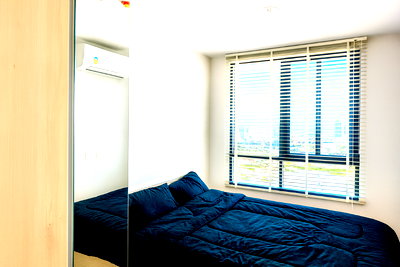 คอนโดให้เช่า : ให้เช่าคอนโดใหม่ Nue Noble ศรีนครินทร์ – ลาซาล (25.99 ตร.ม.) 1 นอน 1 น้ำ พร้อมเข้าอยู่