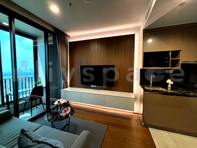 Condos for rent : ▚ LH141ツ For Rent: Ideo Q Sukhumvit 36 1BR 29sqm. 28K🌊✨ Tower A, High Floor, River View, Smart Toilet, Never Rented!