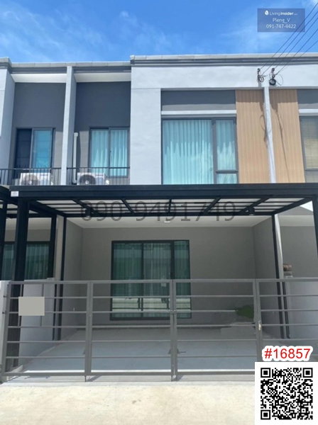 รูป เช่า ทาวน์โฮม 2 ชั้น หมู่บ้าน พลีโน่ สุขุมวิท-บางนา 2 ใกล้ Mega บางนา - รูปที่ 1/15