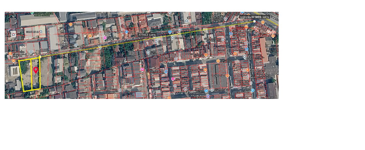 รูป ขายที่ดิน 561.6 ตารางวา หรือ 1 ไร่ 1 งาน 61.6 ตารางวา  ทำเลธุรกิจปัจจุบันลาดพร้าว 62 วิ่งตรงจากถนนลาดพร้าว 420 เมตรที่เก่าเก็บ ตัดใจขายด - รูปที่ 4/5