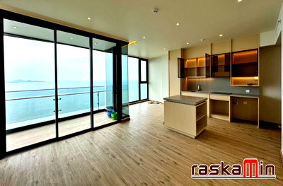 ขายคอนโด : FQ🗺️KT0290🏖️2ห้องนอน 83ตรม ชั้นสูง ห้องมุม🌊วิวทะเล🦀AROM Wongamat อารมณ์ วงศ์อมาตย์ พัทยาเหนือ