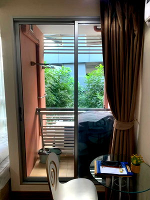 Condos for rent MRT Huai Khwang : 🎉 For Rent Condo THE KRIS RATCHADA 17 Building 1, Floor 3,Studio, Room size 26 sqm