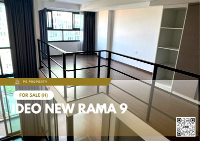 ขายคอนโด : ขายด่วน ✨ IDEO New Rama 9 ✨ เฟอร์นิเจอร์ครบ เดินทางสะดวก ใกล้ MRT รามคำแหง