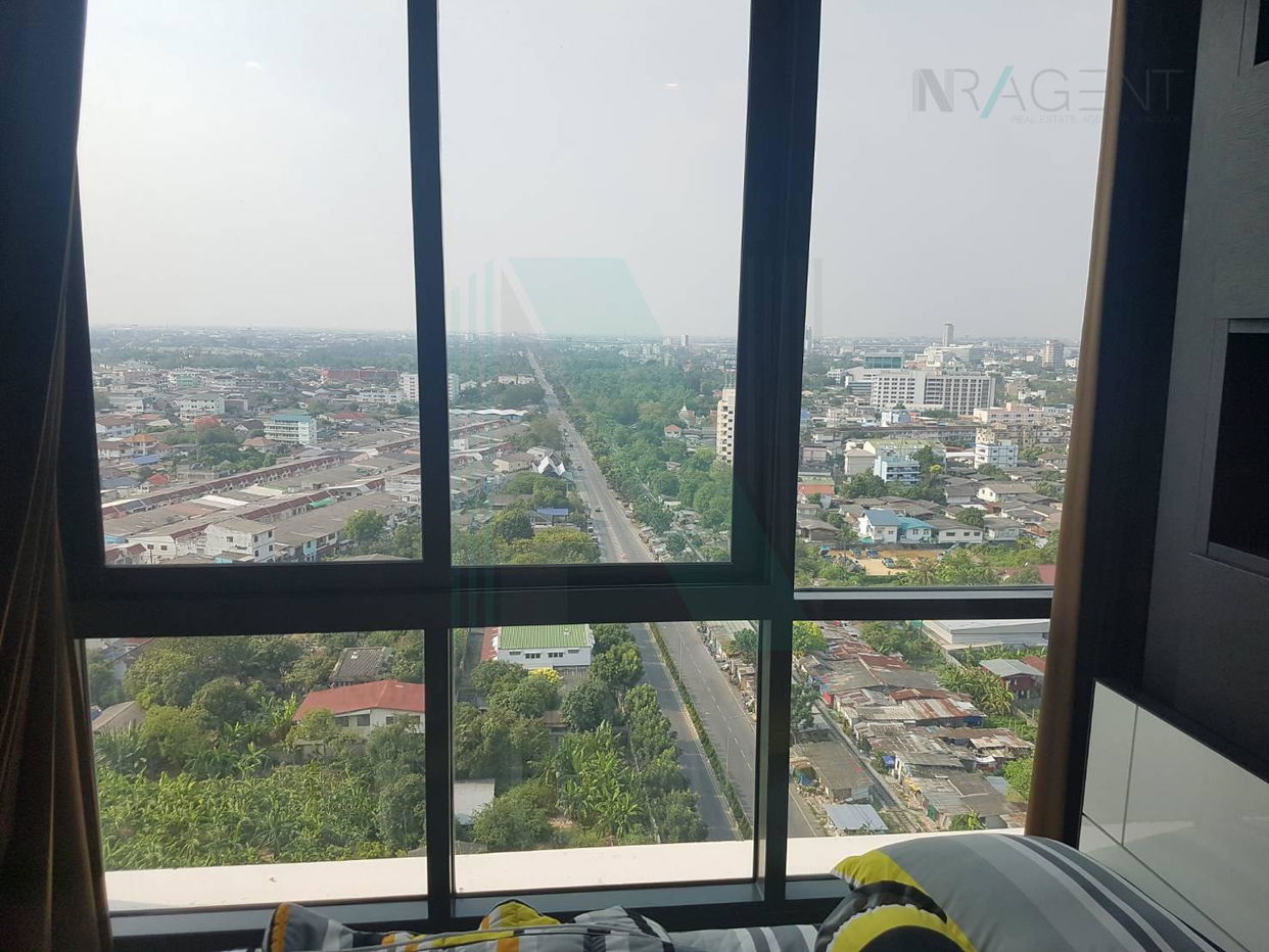 รูป 🎉 ให้เช่าคอนโด ไอดีโอ โมบิ จรัญ-อินเตอร์เชนจ์ อาคาร 1 ชั้น 19 1 ห้องนอน ขนาด 47 ตรม ใกล้ ฟู้ดแลนด์ซุปเปอร์มาร์เก็ต - รูปที่ 3/8