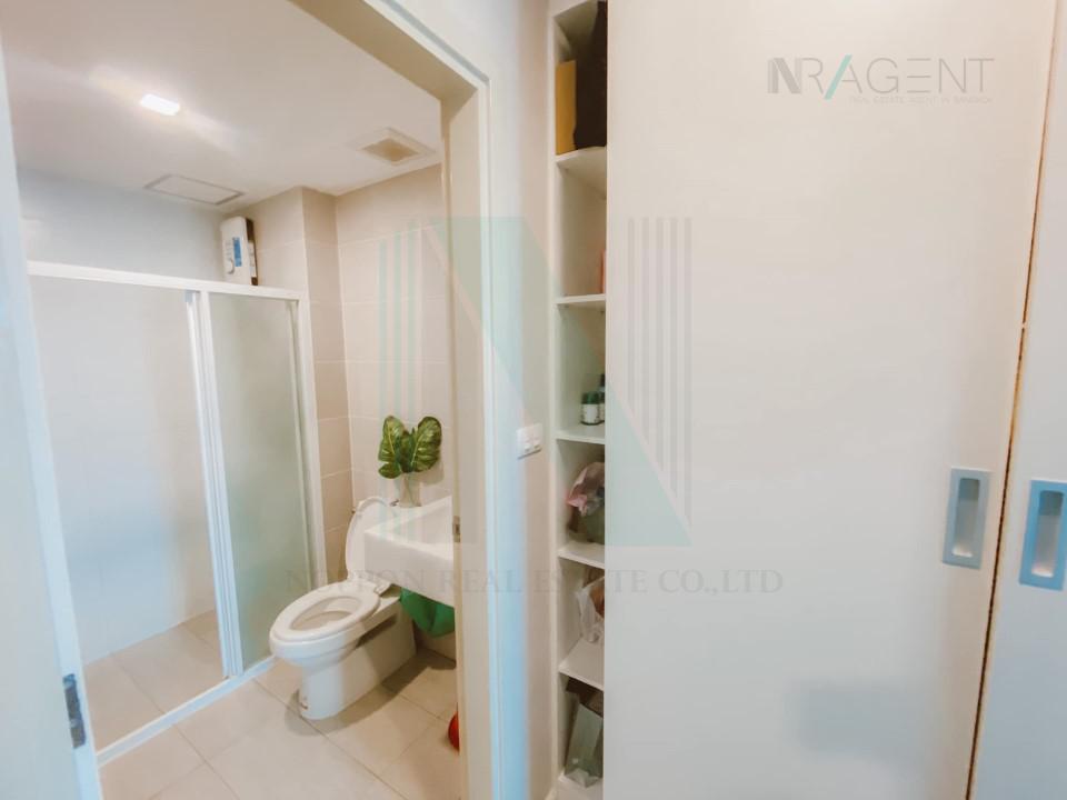 รูป ให้เช่าคอนโด พอส ไอดี สุขุมวิท 107 อาคาร 1 ชั้น 4 1 ห้องนอน ขนาด 28.00 ตรม ใกล้ บิ๊กซี - รูปที่ 8/8