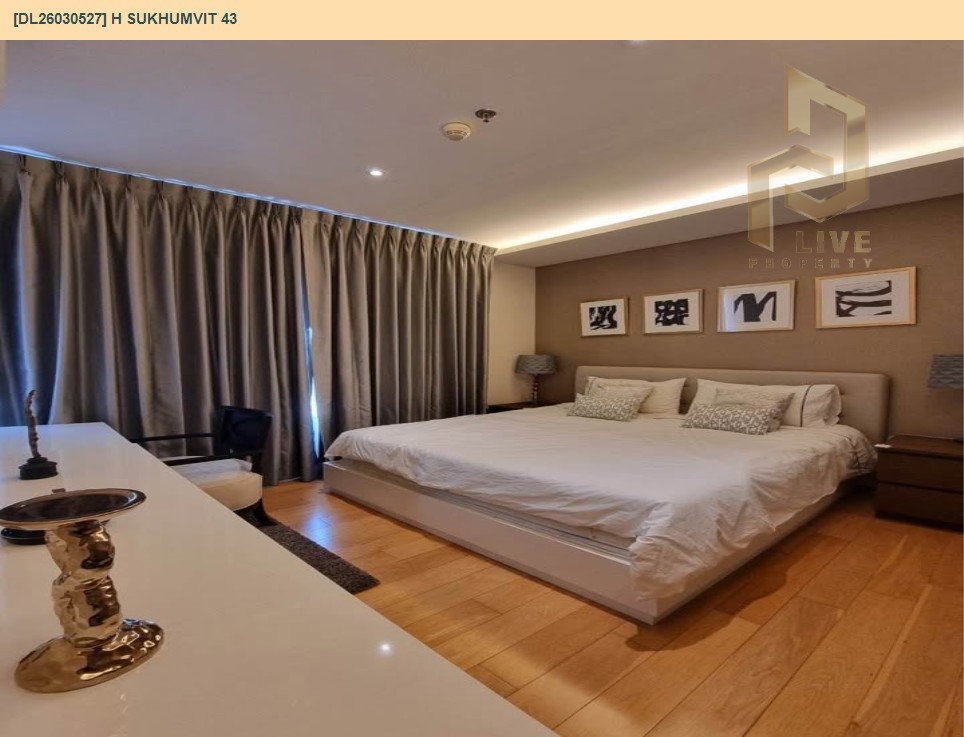 รูป DL26030527 ให้เช่าคอนโด เอช สุขุมวิท 43 (H Sukhumvit 43) ใกล้ BTS พร้อมพงษ์ พร้อมเข้าอยู่ โทรด่วน 0656259498 LineID @257sxzzu - รูปที่ 3/9