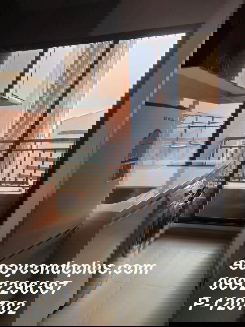 รูป P-120702 วิวเมืองสวย! ไอวี่ แอมพิโอ 1 ห้องนอน ใกล้ MRT ศูนย์วัฒนธรรมแห่งประเทศไทย 20,000 บาท | Line Id: @easycondoplus | 099-229-6397 - รูปที่ 8/9