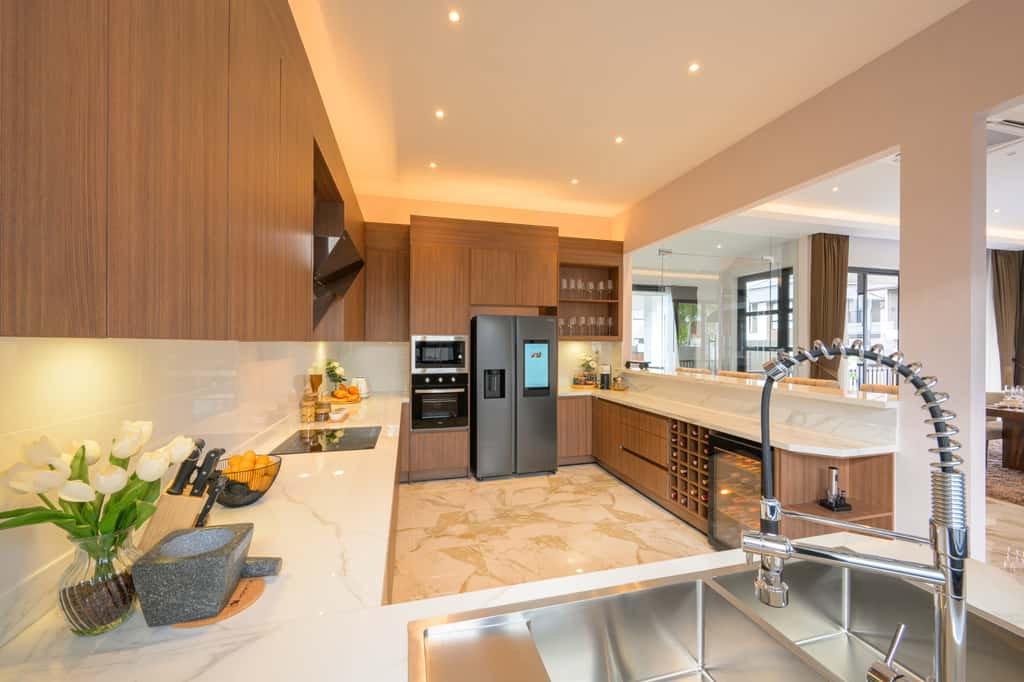 รูป Luxury Pool Villa พูลวิลล่าส่วนตัว หรูหรา มีระดับ ใจกลางเมือง สัมผัสความเหนือระดับ กับดีไซน์ที่โดดเด่น Mood และ Tone สุดพิเศษ ตอบโจทย์ทุกไลฟ์สไตล์ - รูปที่ 30/37