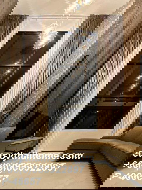 รูป P-46657 วิวแม่น้ำเจ้าพระยา! ไนท์ บริดจ์ ไพร์ม สาทร 1 นอน หรูหรา พร้อมเข้าอยู่! ใกล้ BRT: สถานีอาคารสงเคราะห์ 27,000 บาท Line Id: @easythaihome  - รูปที่ 4/9