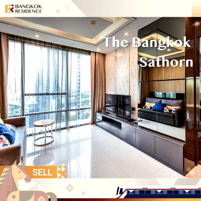 ขายคอนโด : 💎Luxury Residence in Sathorn CBD, The Bangkok Sathorn  near BTS Surasak