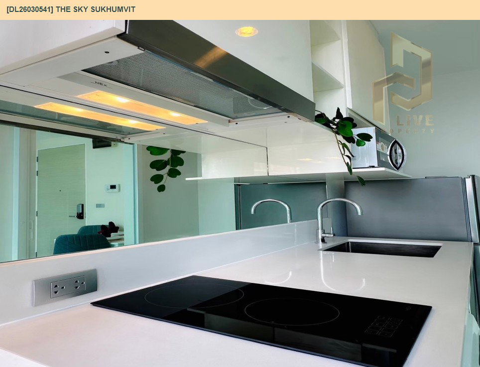 รูป DL26030541 ให้เช่าคอนโด เดอะ สกาย สุขุมวิท (The Sky Sukhumvit) ใกล้ BTS อุดมสุข พร้อมเข้าอยู่ โทรด่วน 0656133286 LineID @534wlwof - รูปที่ 10/14