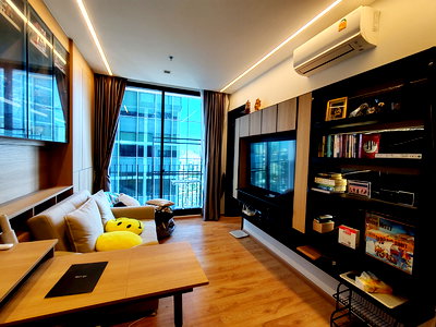 Condos for rent Phramongkutklao Hospital : Condo for Rent: Noble Around Ari – 44 sq.m., Fully Built-In only 35,000