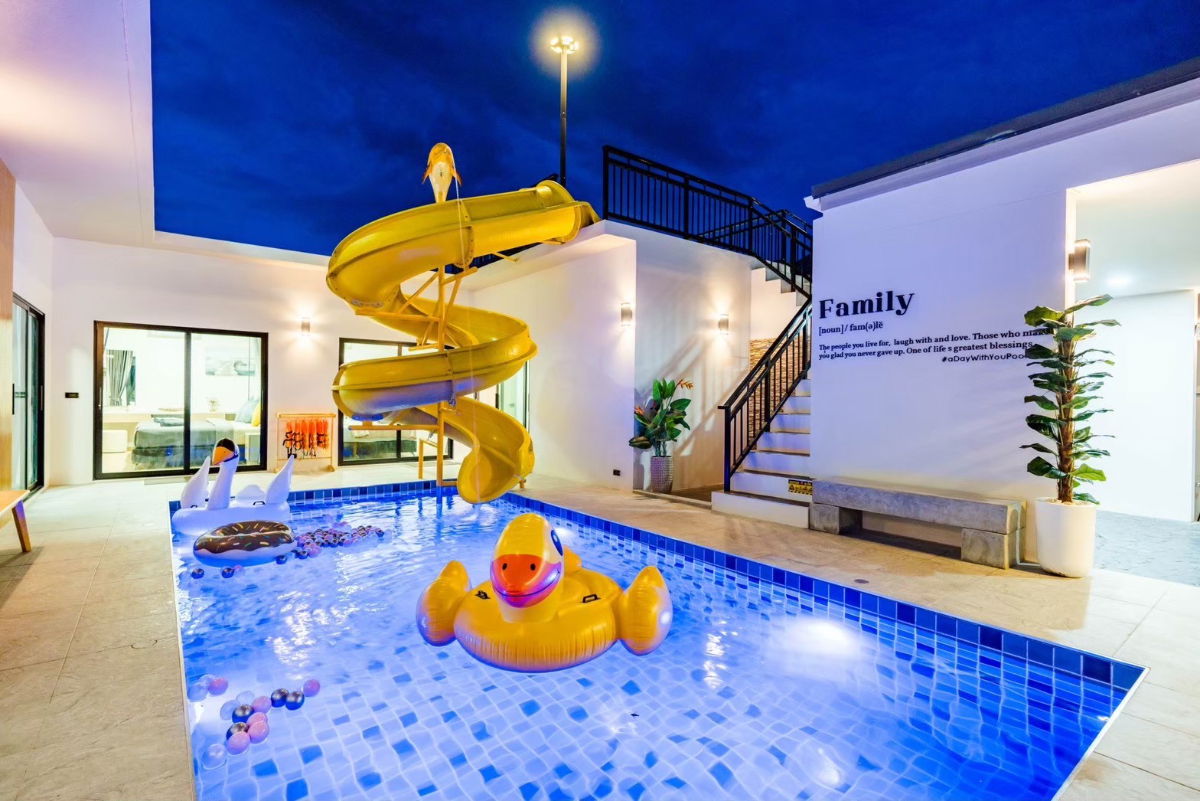 รูป 🔥 ขายบ้านพักตากอากาศ พูลวิลล่าสำหรับครอบครัว เวลาอยากเที่ยวก็แวะมา พอกลับบ้านก็มีคนดูแลบ้านให้อย่างดีแถมจ่ายค่าเช่าให้อีก 35,000 บาท/เดือน Yeild 5% - รูปที่ 36/51