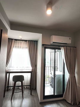 🎉 For Rent Condo IDEO RAMKHAMHAENG LAM SALI STATION Building 1, Floor 17,Studio, Room size 24 sqm