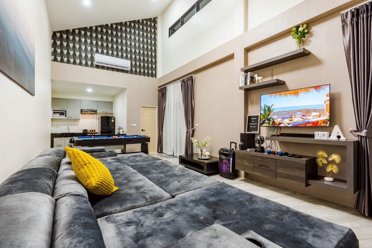 รูป 🔥 ขายบ้านพักตากอากาศ พูลวิลล่าสำหรับครอบครัว เวลาอยากเที่ยวก็แวะมา พอกลับบ้านก็มีคนดูแลบ้านให้อย่างดีแถมจ่ายค่าเช่าให้อีก 35,000 บาท/เดือน Yeild 5% - รูปที่ 45/51