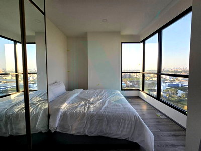 คอนโดให้เช่า : 🔺 ให้เช่าคอนโด ไนท์บริดจ์ คอลลาจ สุขุมวิท 107 อาคาร 1 ชั้น 18 2 ห้องนอน ขนาด 53 ตรม ใกล้ อิมพีเรียลสำโรง