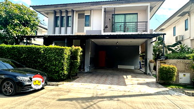 เช่าบ้านเดี่ยว ถนนเพิ่มสิน : 🏡 บ้านเดี่ยวให้เช่า Habitia Watcharapol 3 ห้องนอน 3 ห้องน้ำทำเลวัชรพล อยู่สบาย พร้อมเฟอร์ครบ 🐶 รับสัตว์เลี้ยงตัวเล็ก