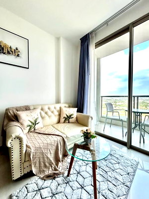 คอนโดให้เช่า : คอนโด ริเวียร่า จอมเทียน 1 ห้องนอน วิวเมือง 0811966659