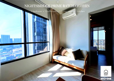 Condos for sale Wat Samian Nari School : For Sale corner unit🔥 KnightsBridge Prime Ratchayothin 🔥 Next to BTS Phahonyothin 24 walk only 1 min Fully furnished Line @sariproperty 082-558-9459