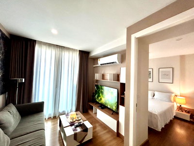 Condos for rent 700 Year Sports Arena Chiang Mai :  Nimmana Condo for rent, 2 bedrooms, special price 27,000 baht/month, Tel  +66823899314 (bubu)