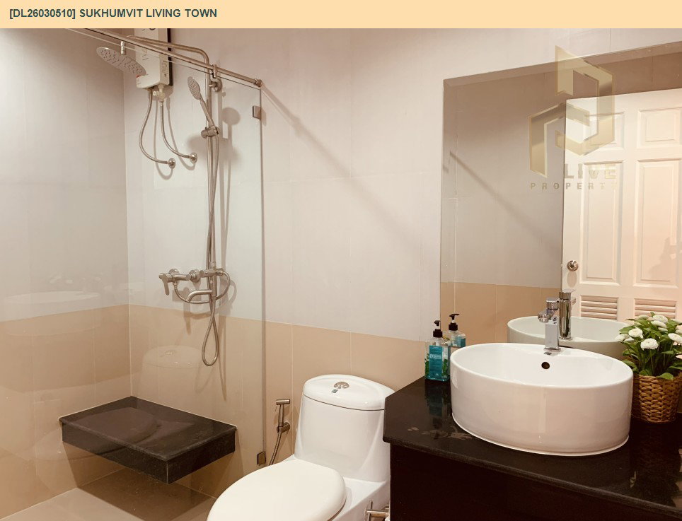 รูป DL26030510 ให้เช่าคอนโด สุขุมวิท ลิฟวิ่ง ทาวน์ (Sukhumvit Living Town) ใกล้ MRT เพชรบุรี พร้อมเข้าอยู่ โทรด่วน 0653619502 LineID @897iyzll - รูปที่ 15/15