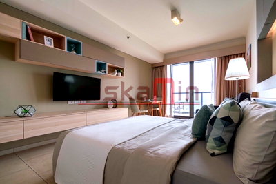 Condos for rent : KT0298📲LineID @556ryccg🏖️Studio 39sqm Tower A Mid-floor😎Fully furnished🏄‍♂️Zire Wongamat North Pattaya