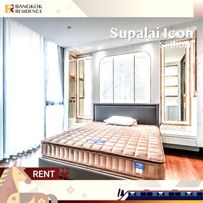 คอนโดให้เช่า :  💖ห้องสวย พร้อมอยู่ Supalai Icon Sathorn ใกล้ BTS ช่องนนทรี  