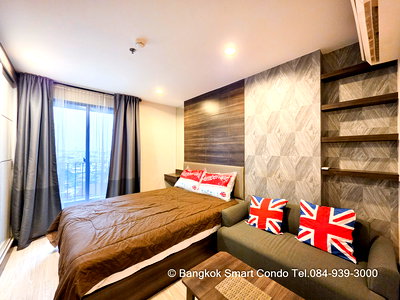 คอนโดให้เช่า : ให้เช่าคอนโด Ideo Mobi วงศ์สว่าง Studio 22 ตรม ชั้น 9 ห้องสวย ราคาดี