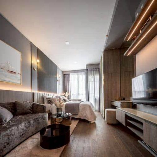 Studio condo for rent, 24 sqm, PARK ORIGIN PHAYATHAI