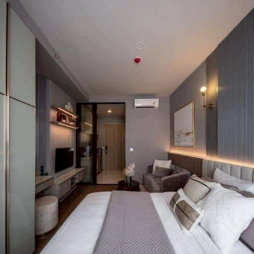 Studio condo for rent, 24 sqm, PARK ORIGIN PHAYATHAI