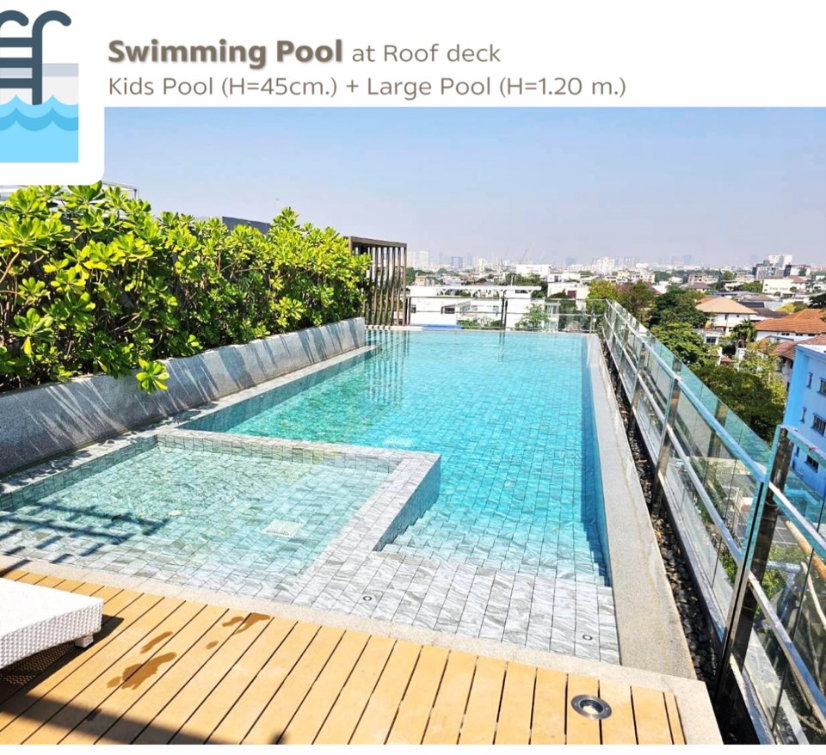 รูป ให้เช่าให้เช่าคอนโดใหม่ เอสคิว ESQUE สุขุมวิท 101/1 เนื้อที่ 37.28 ตร.ว. ชั้น 7 โครงการใหม่มือ 1 2 นอน 1 น้ำ เฟอร์ครบ - รูปที่ 9/22