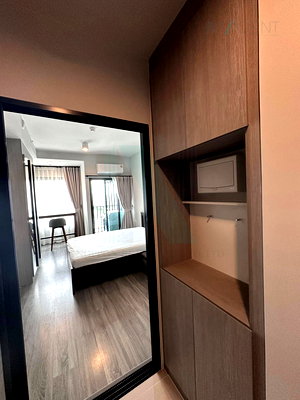 Condos for rent : 🎉 For Rent Condo IDEO RAMKHAMHAENG LAM SALI STATION Building 1, Floor 17,Studio, Room size 24 sqm