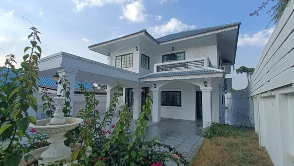 รูป ขายบ้านเดี่ยว 2 ชั้น 110 ตร.ว. 4นอน 2น้ำ บ้านหรูหลังตลาดหางดง น้ำไม่ท่วม ต.หางดง อ.หางดง จ.เชียงใหม่ ใกล้รร.นานาชาติ - รูปที่ 2/23