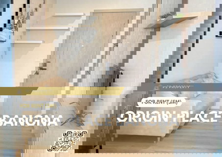 รูปภาพ For Rent ✨ Origin Place Bangna ✨ Fully furnished with appliances. Near MRT Sri Eiam.