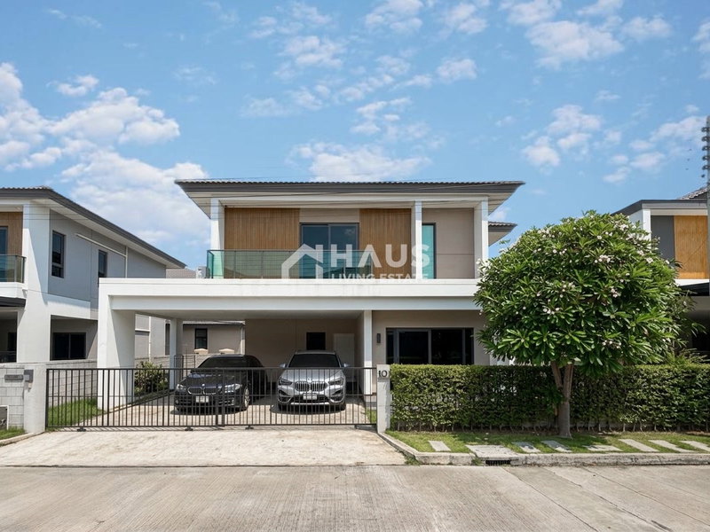 ขายบ้านเดี่ยว : 🔥 ขายบ้านเดี่ยว เซนโทร พระราม 2 - พุทธบูชา 🔥/ 4 ห้องนอน #HRM2056