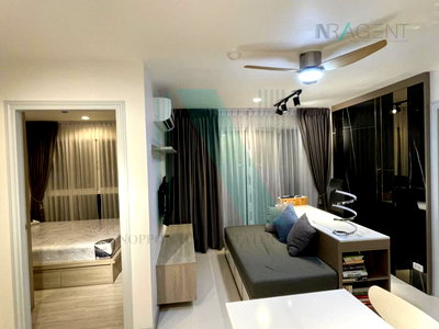 ขายคอนโด : 📌 ขายคอนโด ไวโอ แคราย 2 อาคาร 1 ชั้น 7 2 ห้องนอน ขนาด 50 ตรม ใกล้ Esplanade แคราย