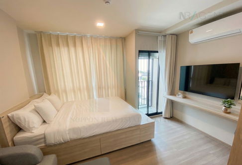 ให้เช่าคอนโด เดอะ มูฟ พอว์ บางแค อาคาร 1 ชั้น 5 สตูดิโอ ขนาด 24 ตรม ใกล้ Lotus’s บางแค