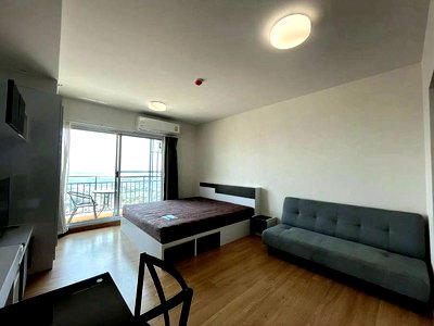 Condos for sale Thai Watsadu South Pattaya : ⛵ Suplai mare ⛵ Foreigner quota / Sea view / 30F / Studio room for quick sale彡