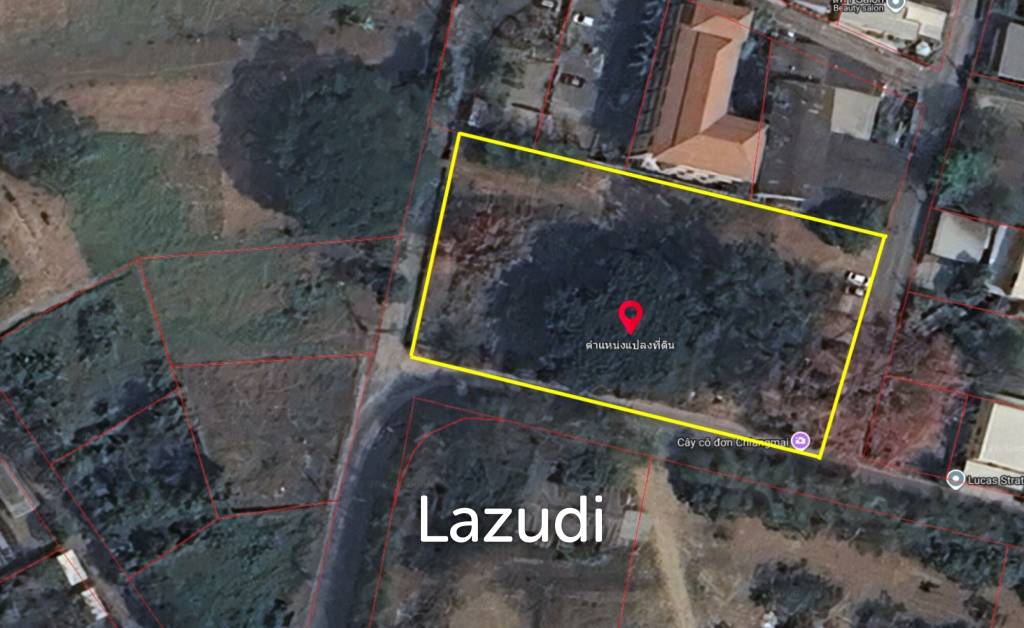 รูป ที่ดินเนื้อที่เกือบ 2 ไร่ห่างถ.โชตนาเพียง 800 ม. ต.ช้างเผือก - รูปที่ 2/6